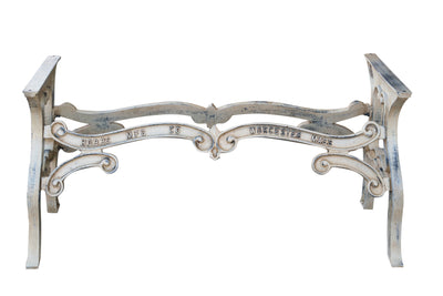 Biscottini Base tavolo in ghisa finitura anticata Molto stabile, robusta Offerta Speciale