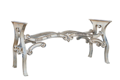 Biscottini Base tavolo in ghisa finitura anticata Molto stabile, robusta Offerta Speciale