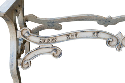 Biscottini Base tavolo in ghisa finitura anticata Molto stabile, robusta Offerta Speciale