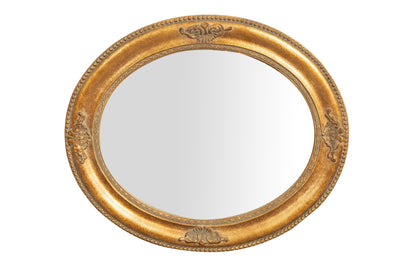 Biscottini Specchiera da appendere verticale/orizzontale L54xPR4xH64 cm finitura foglia oro anticato.