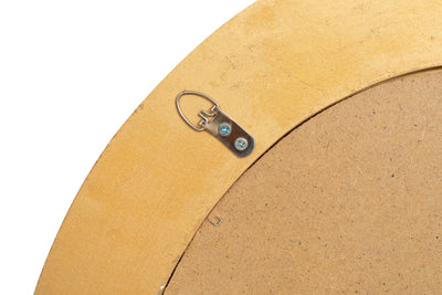 Biscottini Specchiera da appendere verticale/orizzontale L54xPR4xH64 cm finitura foglia oro anticato.