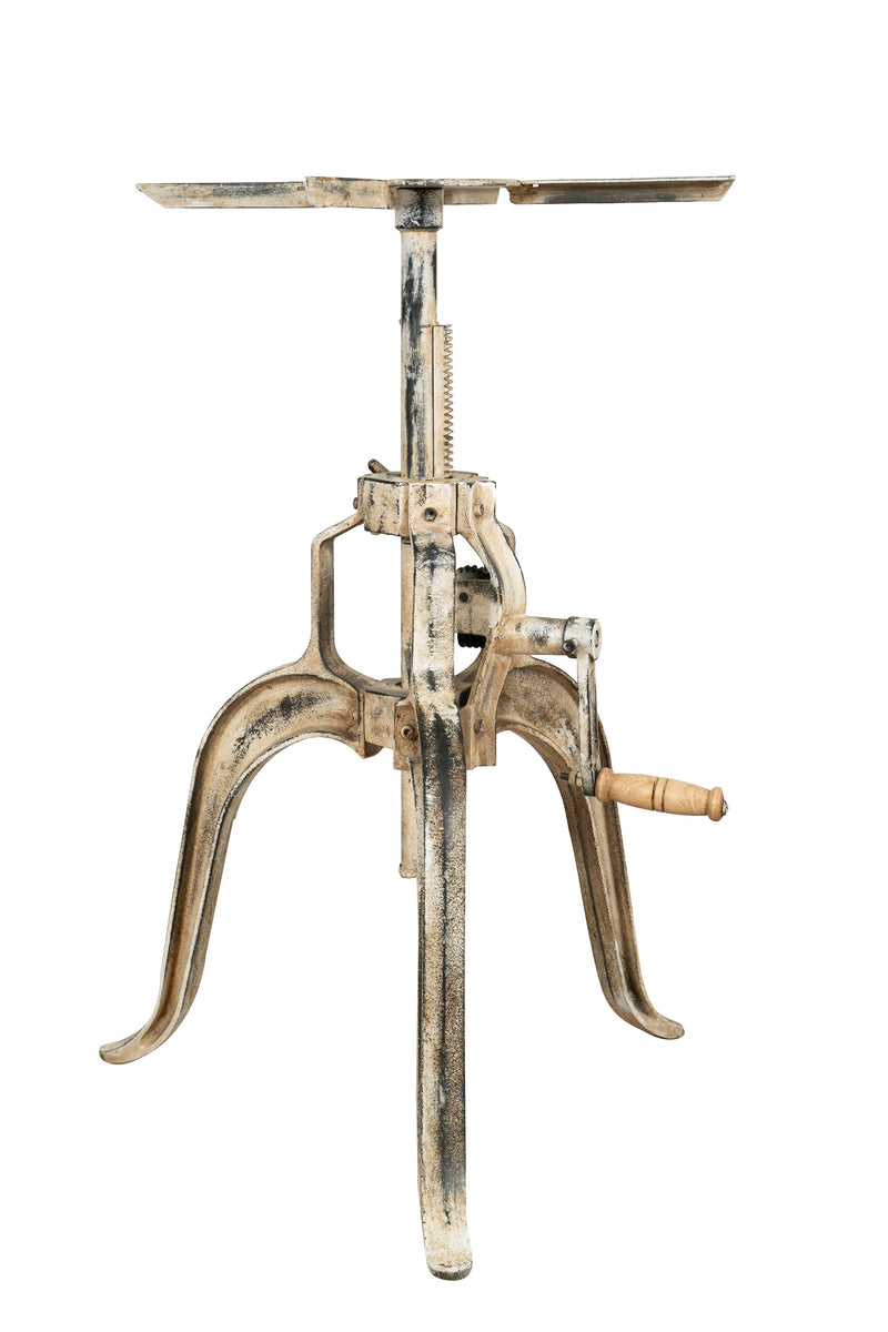 Biscottini Base tavolo in ghisa finitura anticata Molto stabile, robusta Offerta Speciale