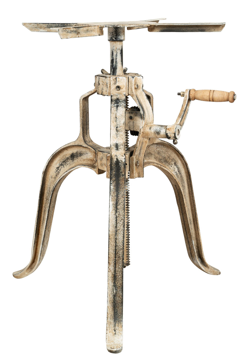 Biscottini Base tavolo in ghisa finitura anticata Molto stabile, robusta Offerta Speciale