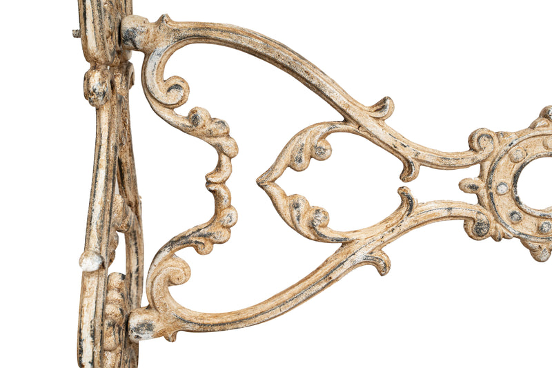 Biscottini Base tavolo in ghisa finitura anticata Molto stabile, robusta Offerta Speciale