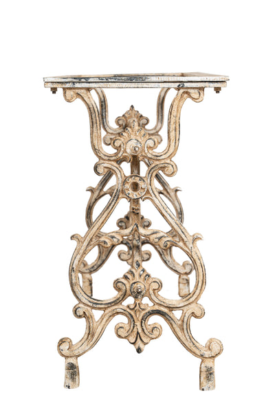 Biscottini Base tavolo in ghisa finitura anticata Molto stabile, robusta Offerta Speciale