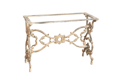 Biscottini Base tavolo in ghisa finitura anticata Molto stabile, robusta Offerta Speciale