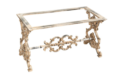 Biscottini Base tavolo in ghisa finitura anticata Molto stabile, robusta Offerta Speciale