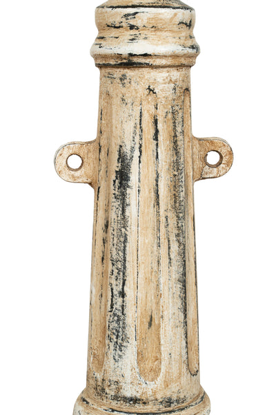 Biscottini Dissuasore per passaggio in ghisa finitura anticata Molto robusto, solido