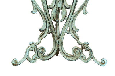 Biscottini Portavasi in ghisa finitura anticata Molto robusto, solido Offerta Speciale