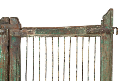 Biscottini Cancello in legno massello e ferro, da interno e da esterno Molto solido robusto