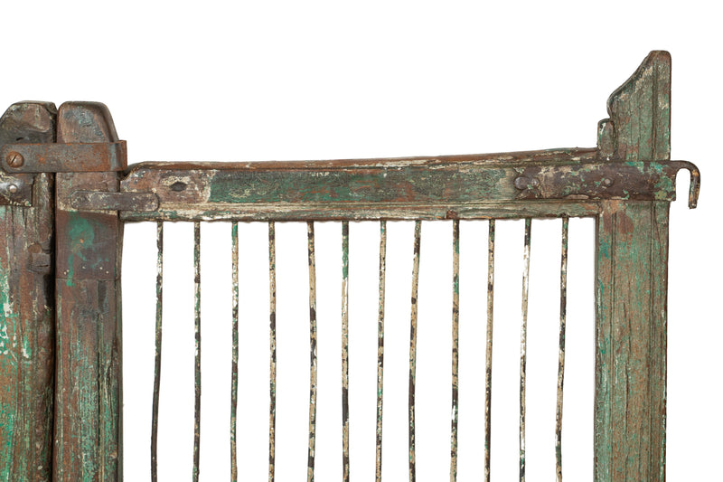 Biscottini Cancello in legno massello e ferro, da interno e da esterno Molto solido robusto