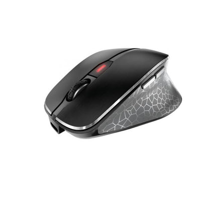 CHERRY MW 8C ERGO mouse Mano destra RF senza fili + Bluetooth Ottico 3000 DPI (CHERRY MW 8C ERGO - Mouse - ergonomic - optical - 6 buttons - wireless - 2.4 GHz, Bluetooth 4.0 - USB wireless receiver