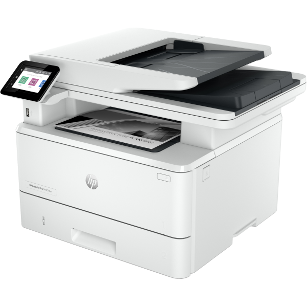 HP MULTIF. LASER A4 B/N, LASERJET PRO 4102FDW, SERIE 4000, 40PPM, ADF, FRONTE/RETRO, USB/LAN/WIFI, 4 IN 1