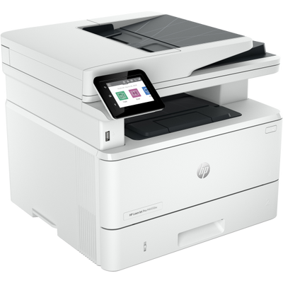 HP MULTIF. LASER A4 B/N, LASERJET PRO 4102FDW, SERIE 4000, 40PPM, ADF, FRONTE/RETRO, USB/LAN/WIFI, 4 IN 1
