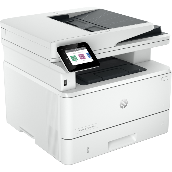 HP MULTIF. LASER A4 B/N, LASERJET PRO 4102FDW, SERIE 4000, 40PPM, ADF, FRONTE/RETRO, USB/LAN/WIFI, 4 IN 1