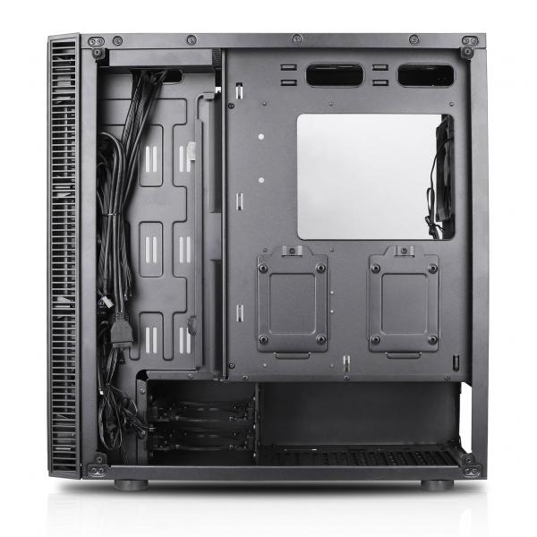 Cooltek CT VIER Midi Tower Nero (Geh Cooltek VIER Midi Tower RGB Schwar)