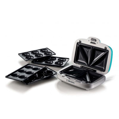 ARIETE SANDWICHES e COOKIES AZZURRO (PARTY TIME) (1972/01) - PIASTRA ELETTRICA MULTIFUNZIONE - 700W