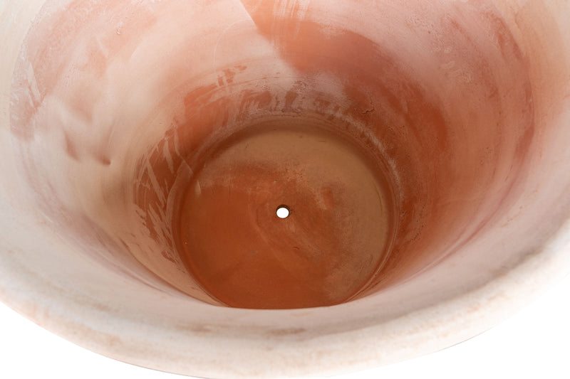 Biscottini Vaso in Terracotta 100% Made in Italy interamente Lavorata a Mano orcio conca