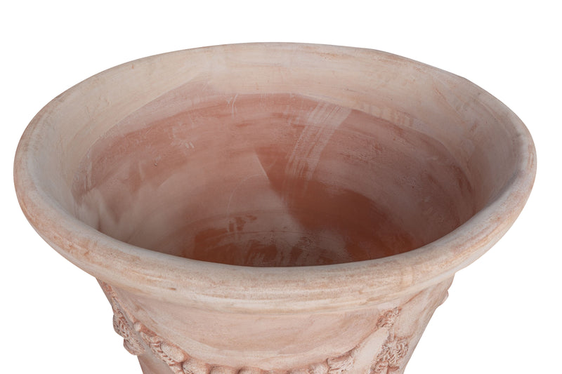 Biscottini Vaso in Terracotta 100% Made in Italy interamente Lavorata a Mano orcio conca