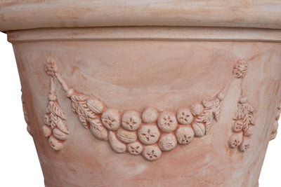 Biscottini Vaso in Terracotta 100% Made in Italy interamente Lavorata a Mano orcio conca