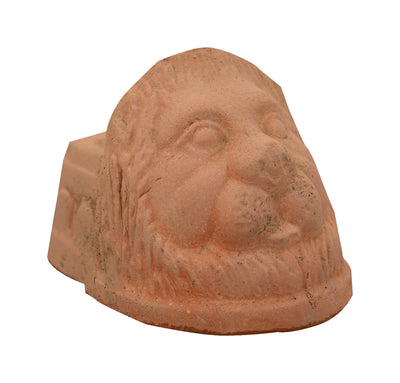 Biscottini SET 8 PIEDINI SOTTOVASO INVECCHIATI, IN TERRACOTTA TOSCANA 100% MADE IN ITALY INTERMENTE LAVORATA A MANO L10XPR8XH8 CM