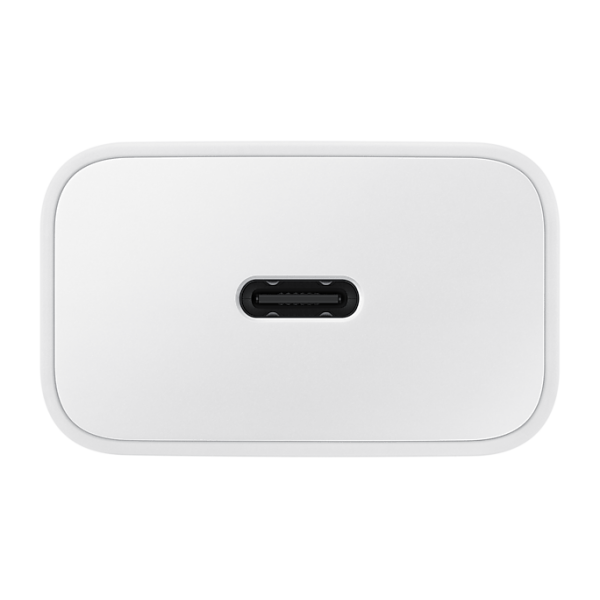 CARICABATTERIA DA RETE SAMSUNG SUPER FAST CHARGING 15W USB-C EP-T1510XWEGEU + CAVO TYPE-C WHITE