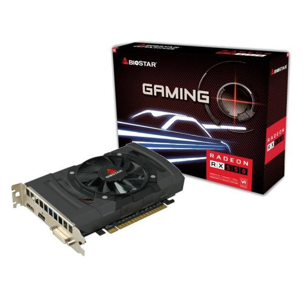 Biostar Vga Rx550 4gb Gddr5 Lp Hdmi/dvi/dp Bsva5505rf41