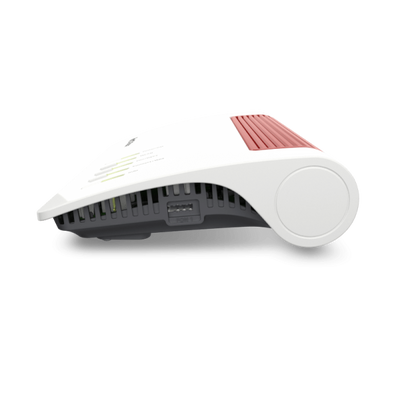 Router Modem AVM FRITZ!BOX 7590 AX INTERNATIONAL - Wireless-AC Dual Band ADSL2+ - Wi-Fi 6 fino a 2.400 Mbit/s + 1.200 Mbit/s - 4 porte LAN Gigabit, 1 porta WAN Gigabit, 2 porte USB 3.0 - Per telefoni
