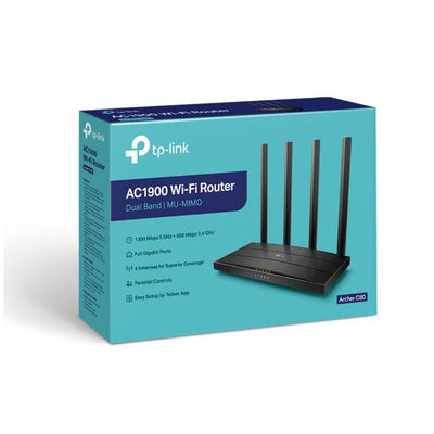 TP-Link Archer C80 router wireless Gigabit Ethernet Dual-band (2.4 GHz/5 GHz) 4G Nero