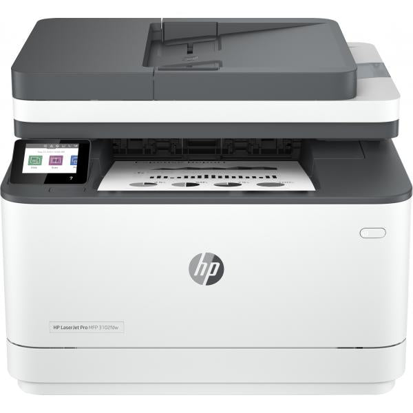 HP LASERJET PRO 3102fdw (3G630F) - STAMPANTE MULTIFUNZIONE LASER A4 - WI-FI + LAN - FAX + FRONTE / RETRO AUTO (no HP+)