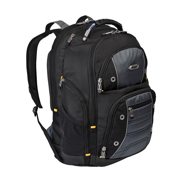 Targus 16 inch / 40.6cm Drifter Backpack (BACKPACK 16 IN DRIFTER - POLYESTER + TARPAULIN GREY/BLUE)