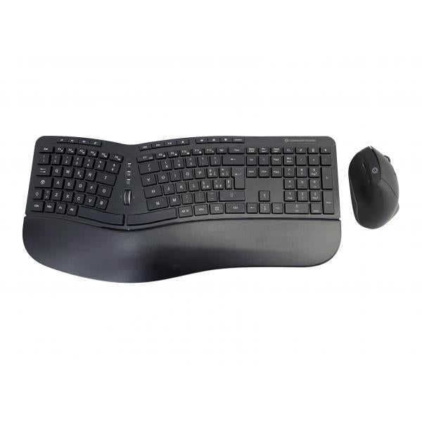 ORAZIO02IT Tastiera Mouse Incluso RF Wireless QWERTY Italiano Nero
