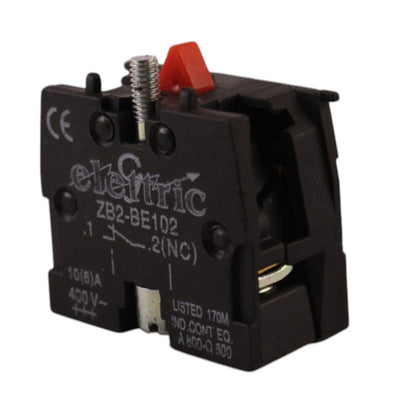 Blocco di contatto 10A 400V 2NC Gelettric