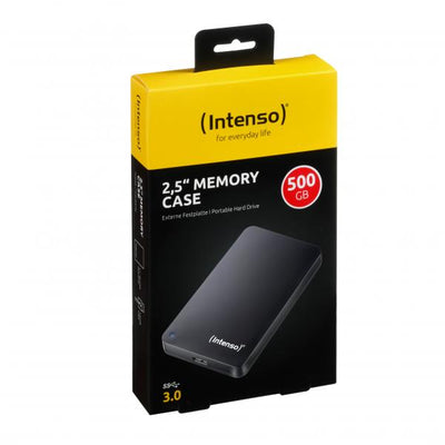 Intenso Memory Case 2.5\" USB 3.0 disco rigido esterno 500 GB Nero