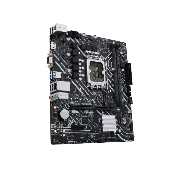 ASUS MB H610, PRME H610M-K D4, LGA 1700, DDR4, ALDER LAKE