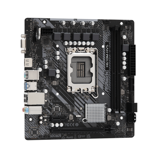 Asrock Mb 1700 12gen. H610m-hvs D4 2xddr4 4xsata Vga/hdmi