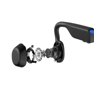 OpenMove Auricolari Sport Stereo Bluetooth Passanuca con Microfono Colore Blu