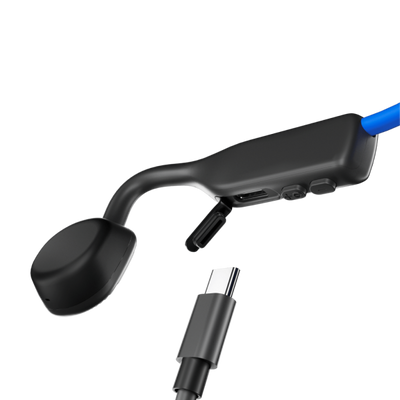 OpenMove Auricolari Sport Stereo Bluetooth Passanuca con Microfono Colore Blu