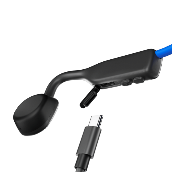 OpenMove Auricolari Sport Stereo Bluetooth Passanuca con Microfono Colore Blu