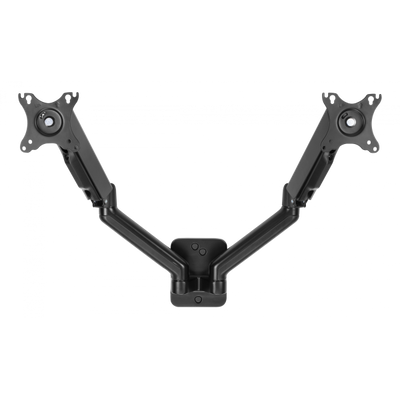 Deltaco ARM-0361 Supporti a parete per TV 81,3 cm [32] Nero (DELTACO Office, Dual wall, gas spring,)