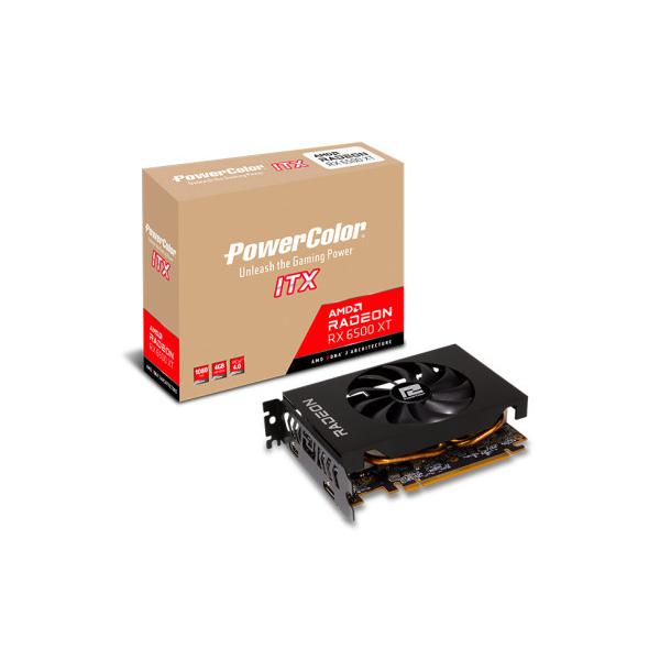 Power Color Vga Rx6500 Xt 4gb Hdmi/dp Gddr6 4gbd6-dh