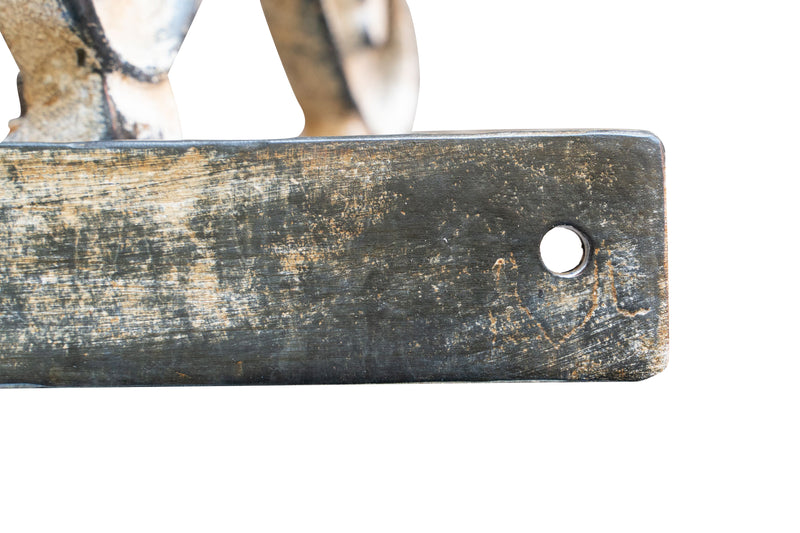 Biscottini Base tavolo in ghisa finitura anticata Molto stabile, robusta Offerta Speciale