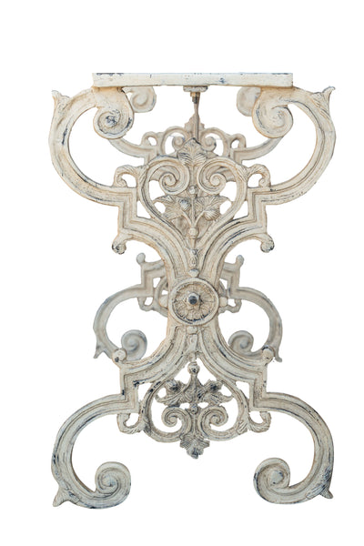 Biscottini Base tavolo in ghisa finitura anticata Molto stabile, robusta Offerta Speciale