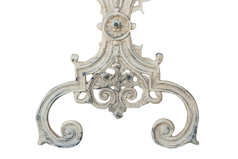 Biscottini Base tavolo in ghisa finitura anticata Molto stabile, robusta Offerta Speciale