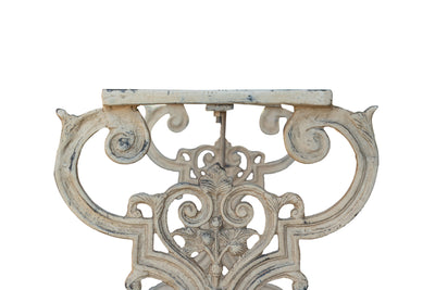 Biscottini Base tavolo in ghisa finitura anticata Molto stabile, robusta Offerta Speciale