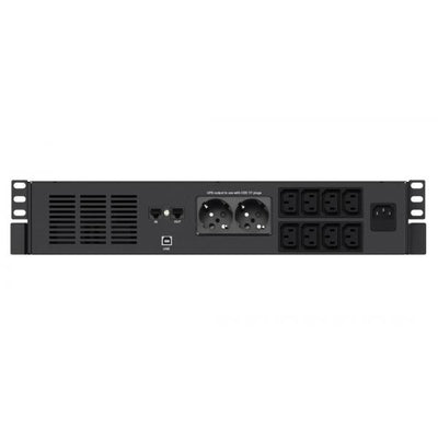 Gruppo di Continuità UPS X4 1000VA Line Interactive a Rack Nero