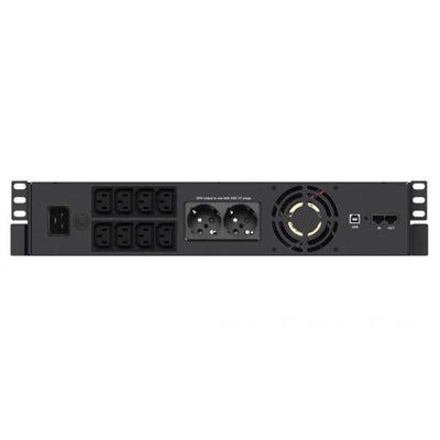 Gruppo di Continuità UPS X4 3000VA Line Interactive a Rack Nero
