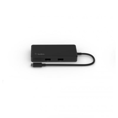 Dock da viaggio USB C 5in1 Type-c 5000 Mbit /s Nero