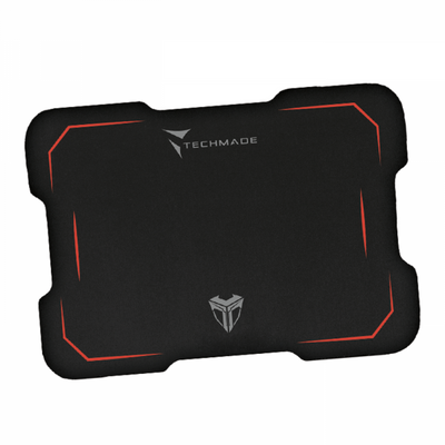 Techmade Mouse Gaming Con Pad Usb Led Light Nero/rosso Tm-m016-red
