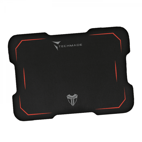 Techmade Mouse Gaming Con Pad Usb Led Light Nero/rosso Tm-m016-red